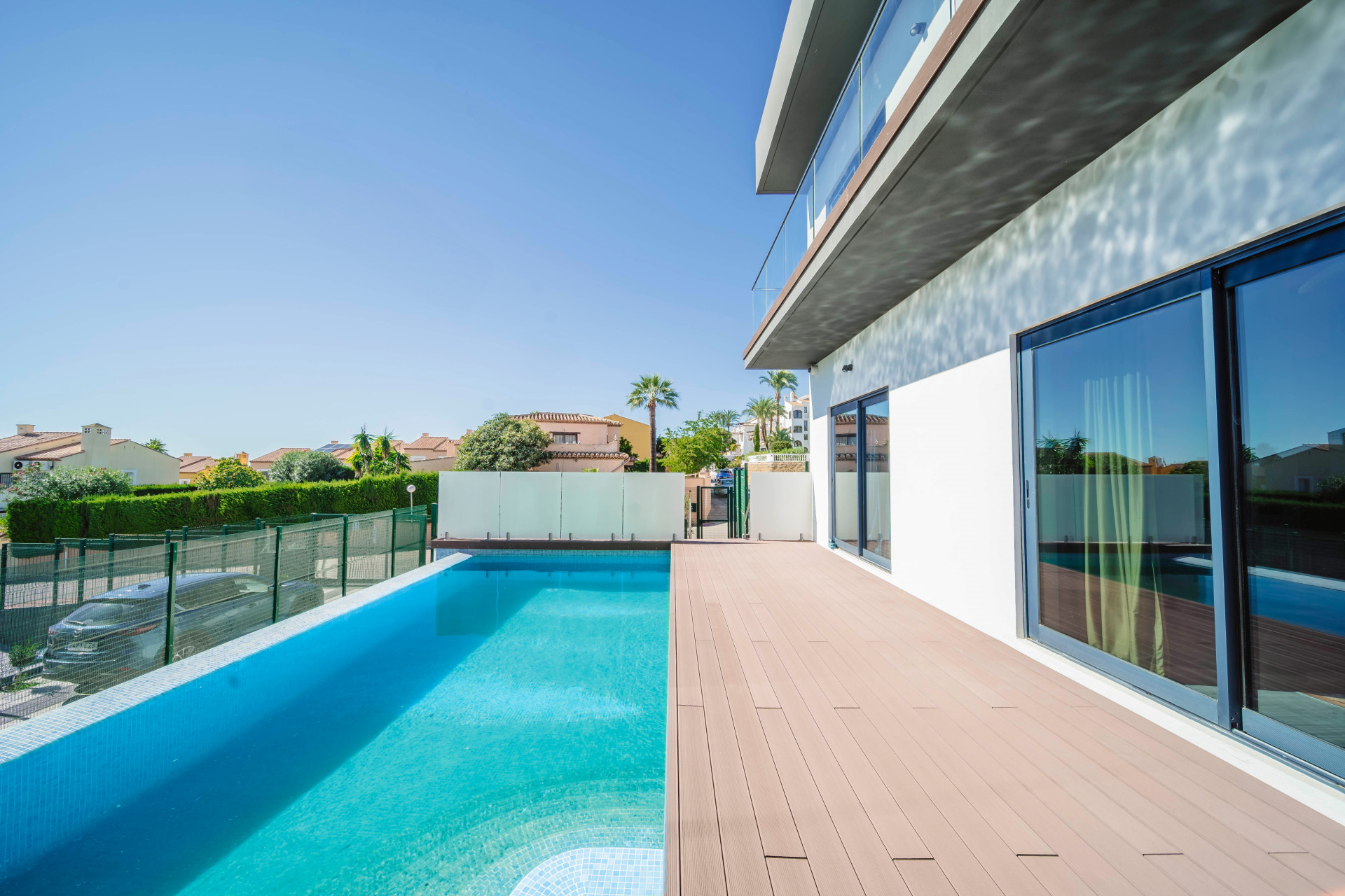 Contemporary new, five bedroom villa in a sought after location of Calahonda, Mijas Costa – walking distance to the beach