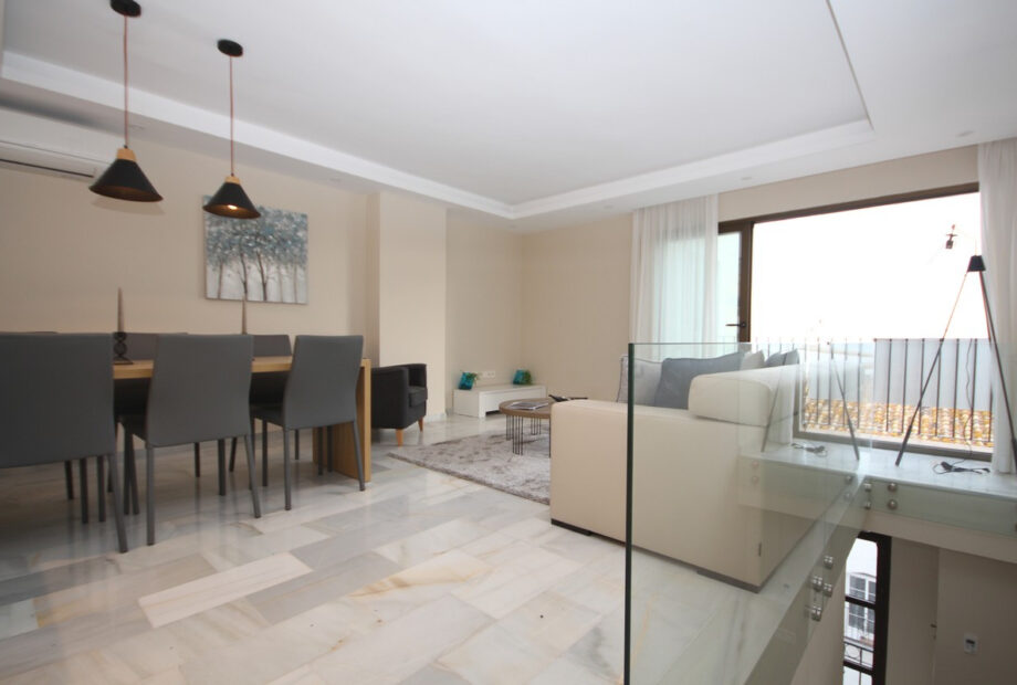 Renovated duplex apartment inside Puerto Banus!