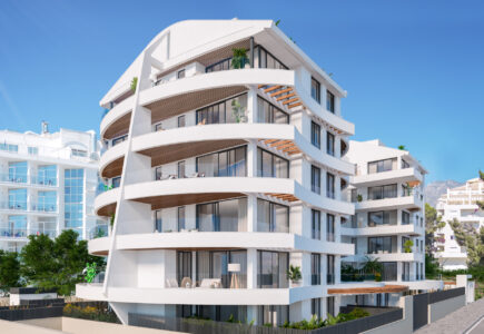 Outstanding New Beachside Development in Benalmadena Marina.